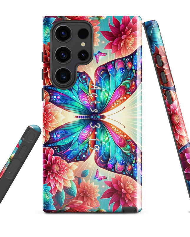 "Acts 3:19 Butterfly Inspiration" - Protective Samsung Case with Spiritual Design - TEXT OF TRUTH8524826_16999