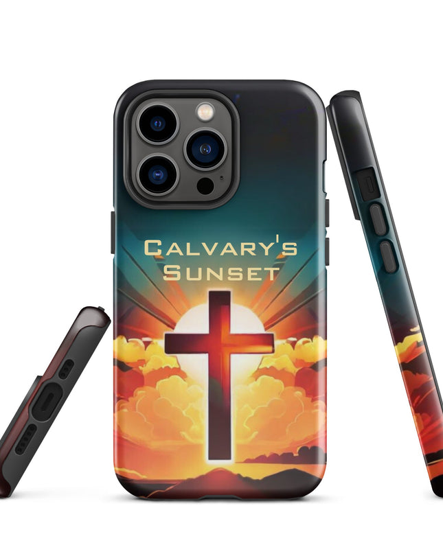 Calvary's Sunset Tough Case for iPhone® - TEXT OF TRUTH8762872_15390