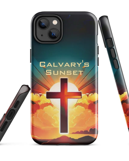 Calvary's Sunset Tough Case for iPhone® - TEXT OF TRUTH8762872_16128