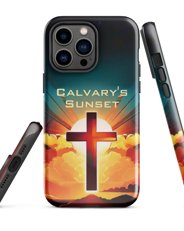 Calvary's Sunset Tough Case for iPhone® - TEXT OF TRUTH8762872_16130