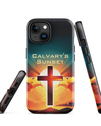 Calvary's Sunset Tough Case for iPhone® - TEXT OF TRUTH8762872_17714