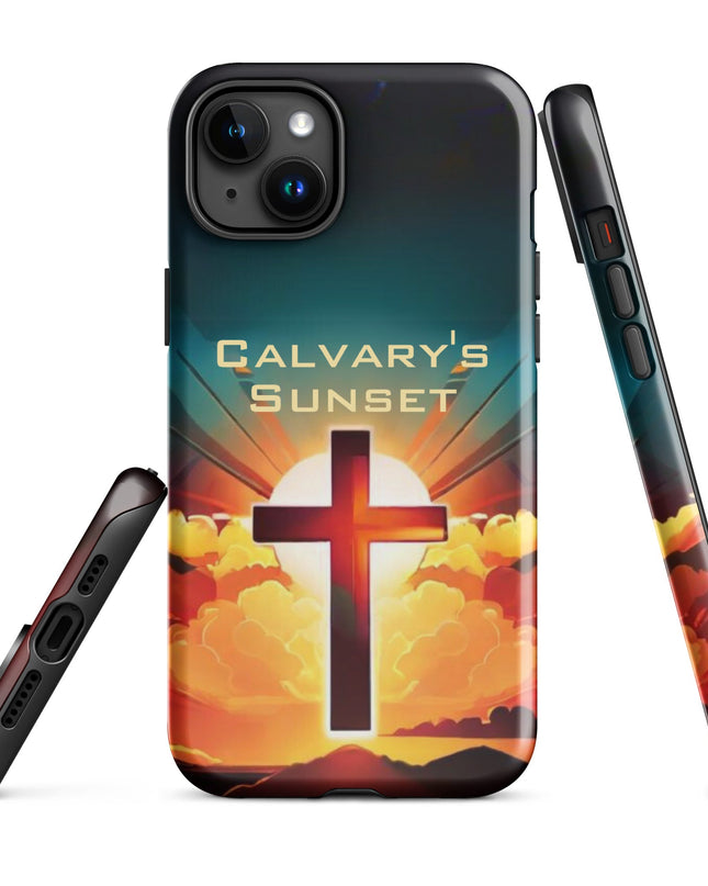 Calvary's Sunset Tough Case for iPhone® - TEXT OF TRUTH8762872_17716