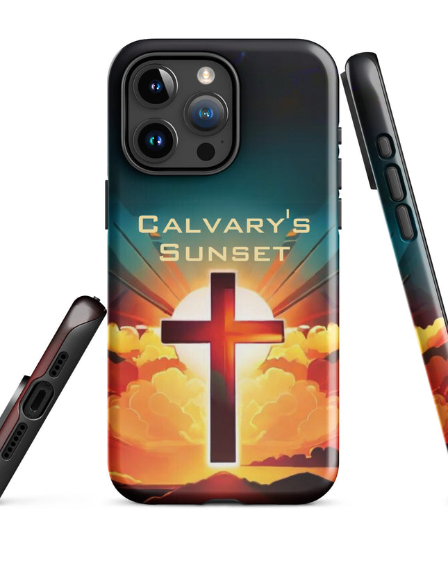 Calvary's Sunset Tough Case for iPhone® - TEXT OF TRUTH8762872_17720