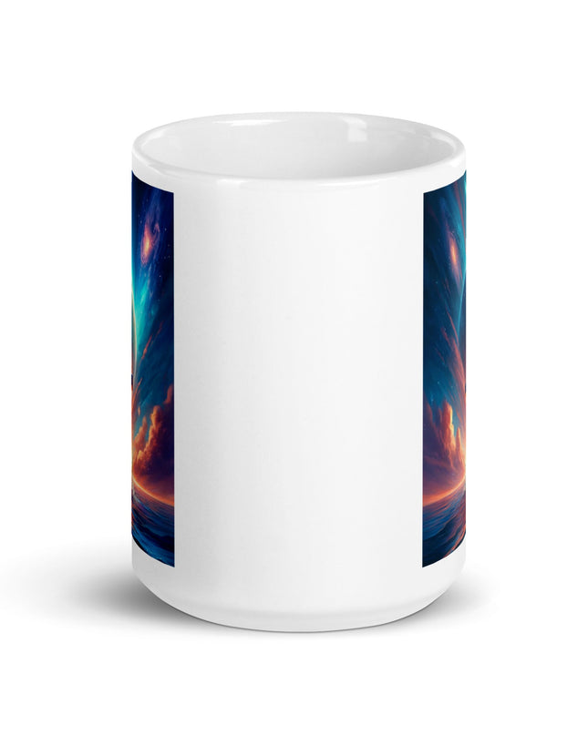 "Cosmic Faith 15oz Ceramic Mug - Sip the Majesty of Creation" - TEXT OF TRUTH2020989_4830