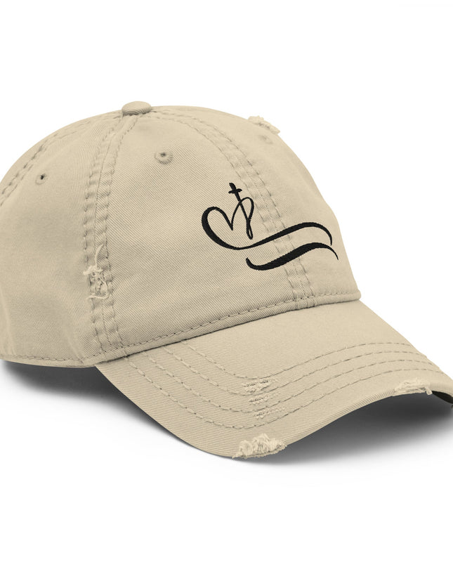 "Cross of Comfort" Embroidered Christian Hat - A Symbolic Statement - TEXT OF TRUTH ™4055073_10993