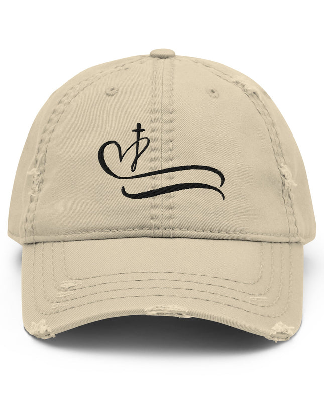 "Cross of Comfort" Embroidered Christian Hat - A Symbolic Statement - TEXT OF TRUTH ™4055073_10993