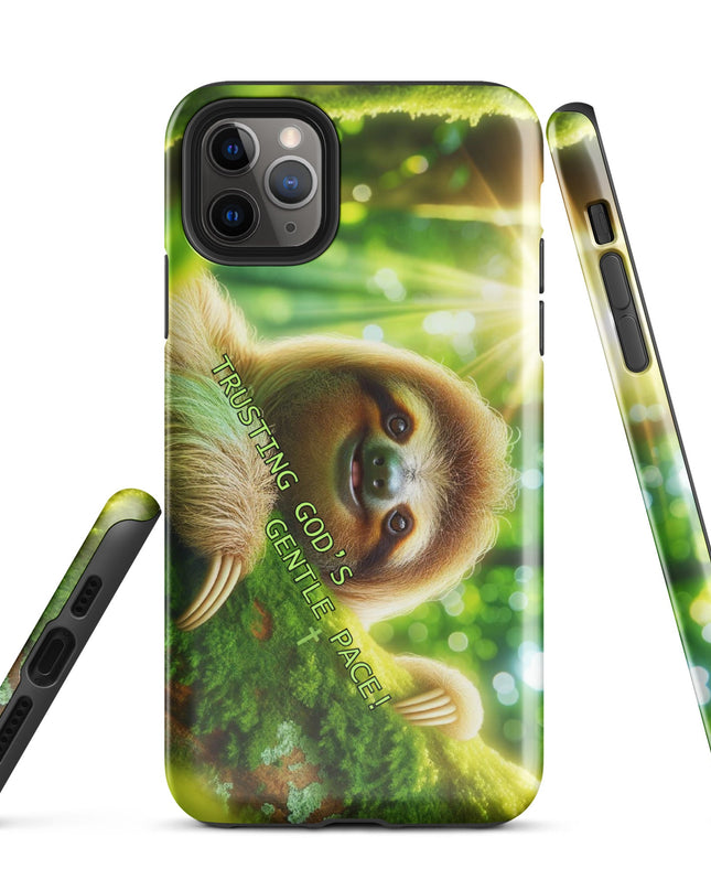 Gentle Grace Sloth Tough Case for iPhone® - TEXT OF TRUTH9727761_15383