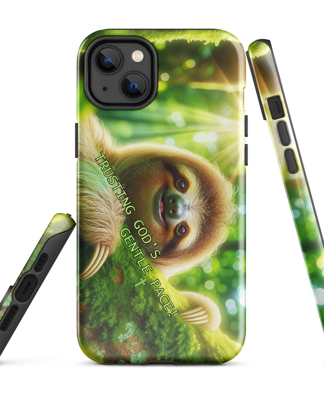 Gentle Grace Sloth Tough Case for iPhone® - TEXT OF TRUTH9727761_16128