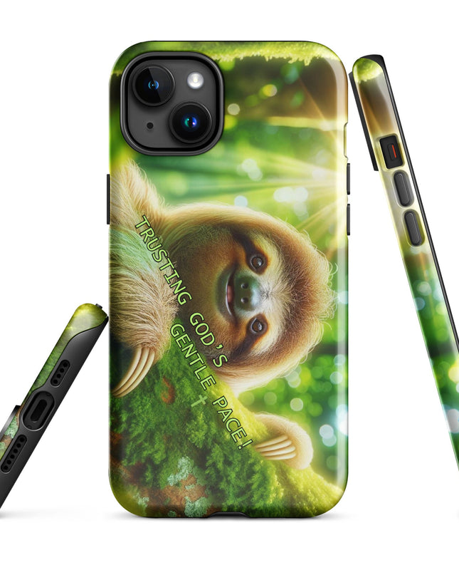 Gentle Grace Sloth Tough Case for iPhone® - TEXT OF TRUTH9727761_17716