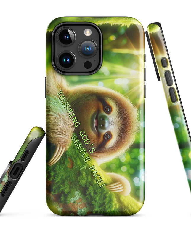 Gentle Grace Sloth Tough Case for iPhone® - TEXT OF TRUTH9727761_17720