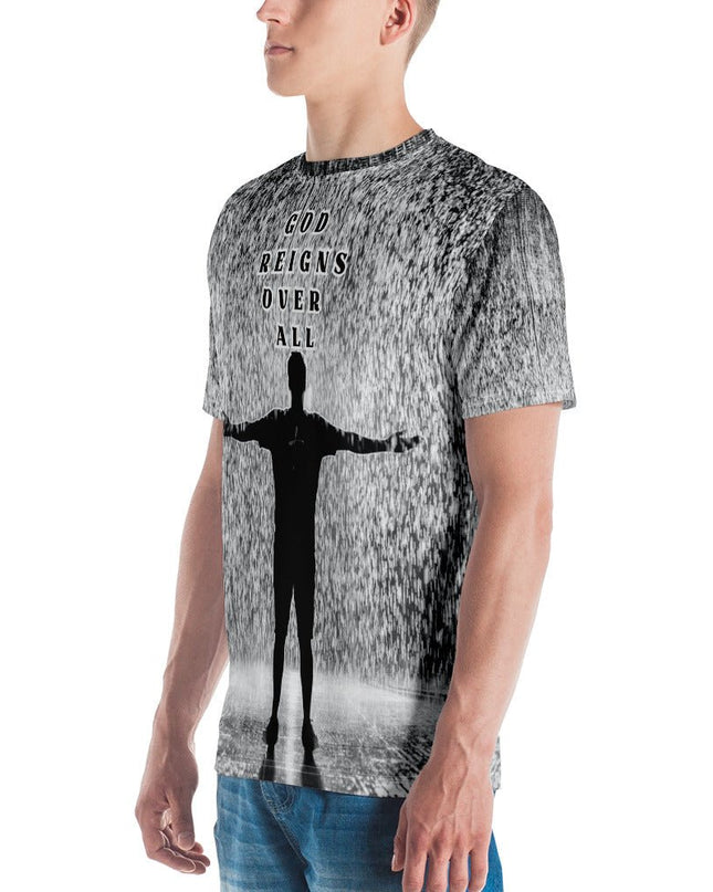 God Reigns Over All – Men’s All - Over Print Christian Faith Shirt - TEXT OF TRUTH ™3523629_8850