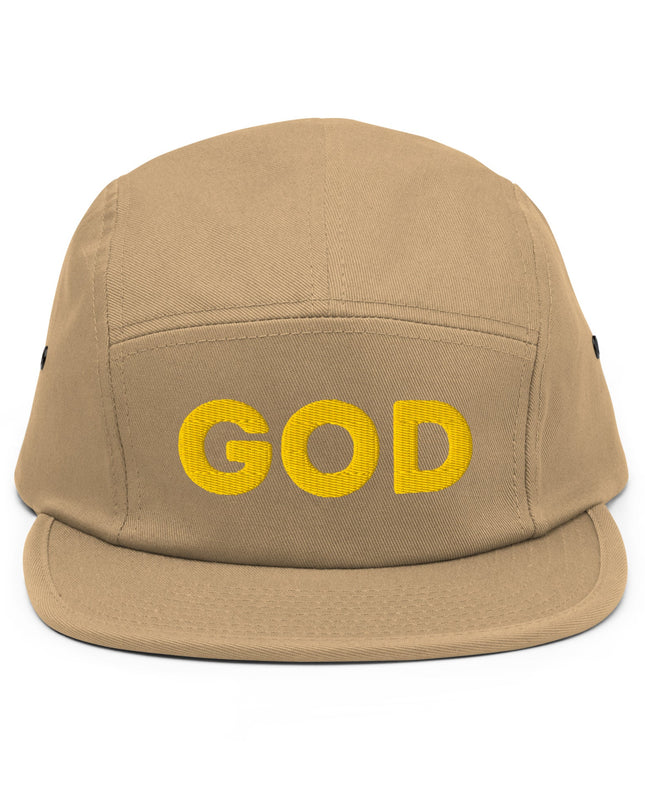 "God" Yellow Lettering - Christian Low Profile Cap - TEXT OF TRUTH ™4717739_4625