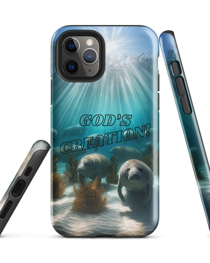 "God's Creation" Inspirational Phone Case - Spiritual & Nature-Themed Protection for Your Device - TEXT OF TRUTH4108930_15382