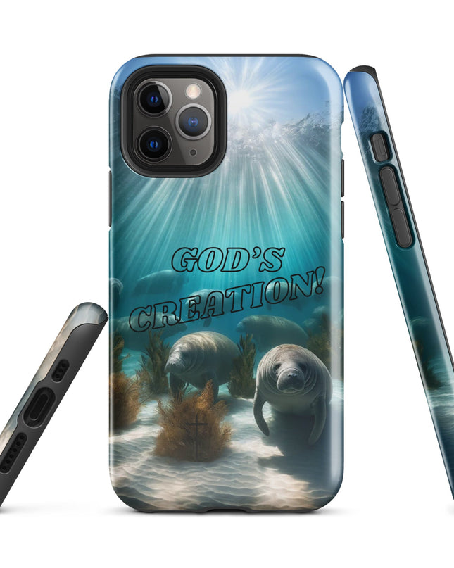 "God's Creation" Inspirational Phone Case - Spiritual & Nature-Themed Protection for Your Device - TEXT OF TRUTH4108930_15382