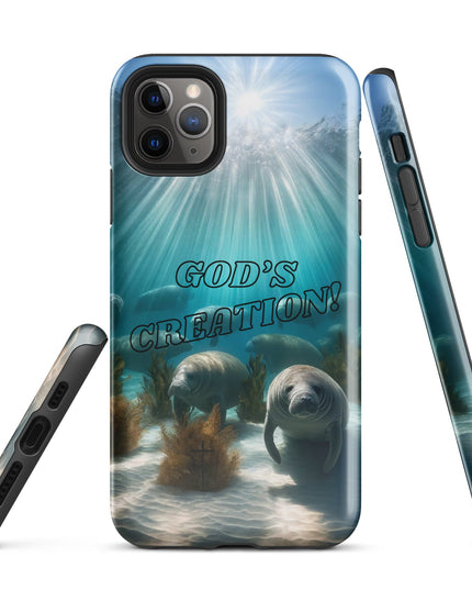 "God's Creation" Inspirational Phone Case - Spiritual & Nature-Themed Protection for Your Device - TEXT OF TRUTH4108930_15383