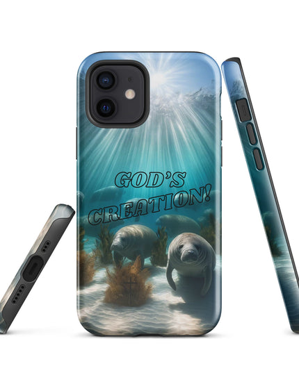 "God's Creation" Inspirational Phone Case - Spiritual & Nature-Themed Protection for Your Device - TEXT OF TRUTH4108930_15384