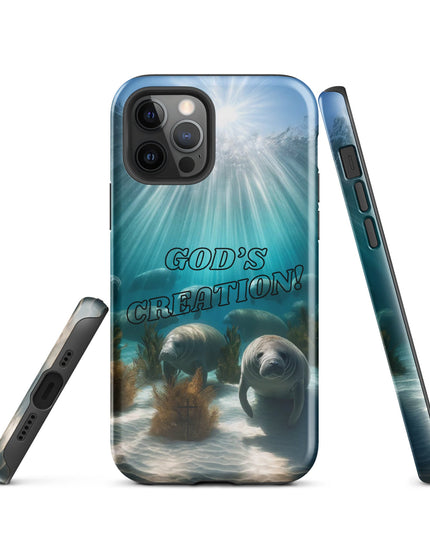 "God's Creation" Inspirational Phone Case - Spiritual & Nature-Themed Protection for Your Device - TEXT OF TRUTH4108930_15386