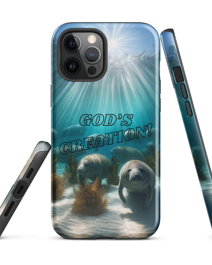 "God's Creation" Inspirational Phone Case - Spiritual & Nature-Themed Protection for Your Device - TEXT OF TRUTH4108930_15387