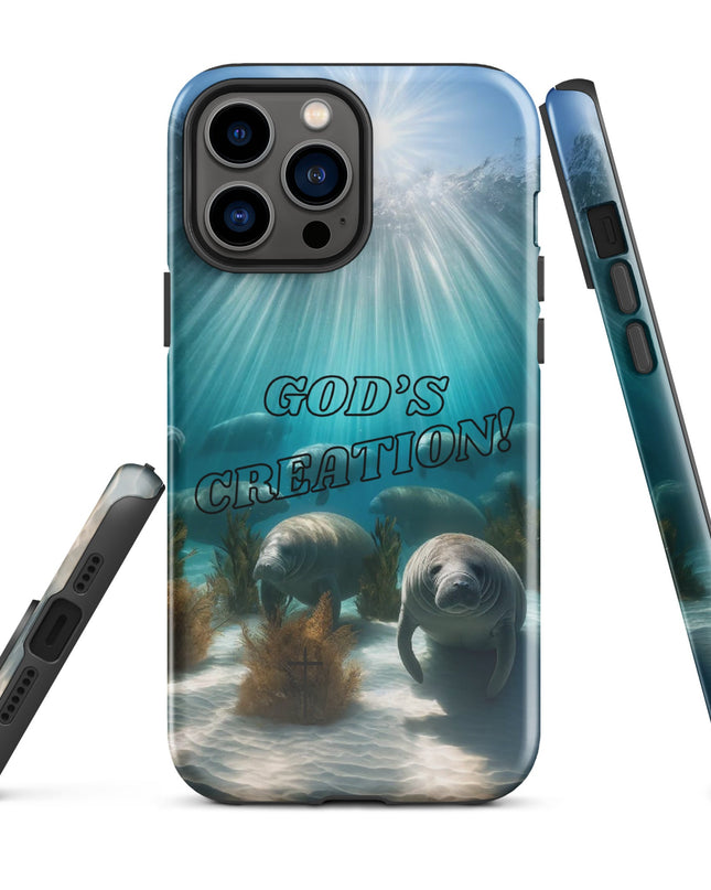 "God's Creation" Inspirational Phone Case - Spiritual & Nature-Themed Protection for Your Device - TEXT OF TRUTH4108930_15391