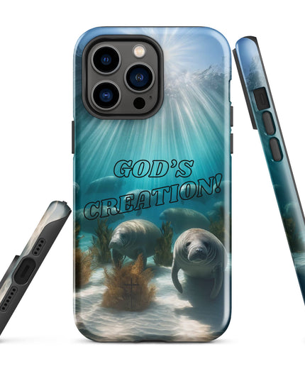 "God's Creation" Inspirational Phone Case - Spiritual & Nature-Themed Protection for Your Device - TEXT OF TRUTH4108930_16130