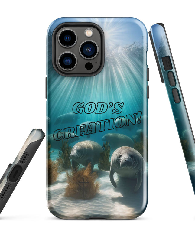 "God's Creation" Inspirational Phone Case - Spiritual & Nature-Themed Protection for Your Device - TEXT OF TRUTH4108930_16130