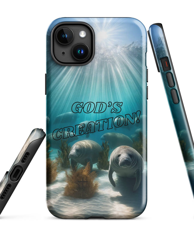 "God's Creation" Inspirational Phone Case - Spiritual & Nature-Themed Protection for Your Device - TEXT OF TRUTH4108930_17716