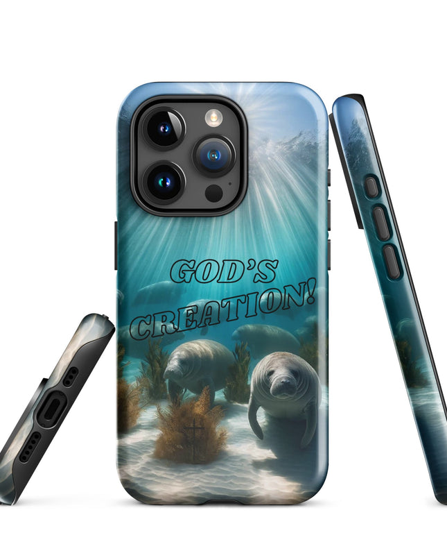 "God's Creation" Inspirational Phone Case - Spiritual & Nature-Themed Protection for Your Device - TEXT OF TRUTH4108930_17718