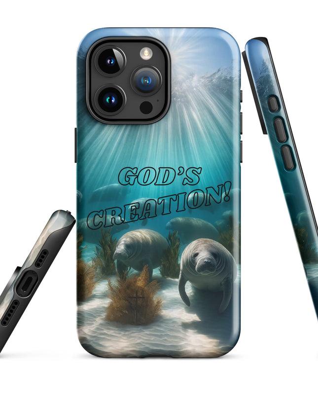 "God's Creation" Inspirational Phone Case - Spiritual & Nature-Themed Protection for Your Device - TEXT OF TRUTH4108930_17720