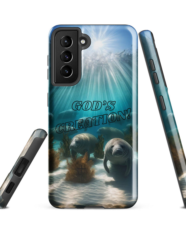 "God's Creation" Samsung Case - Durable Christian-Themed Protection - TEXT OF TRUTH3902615_16983