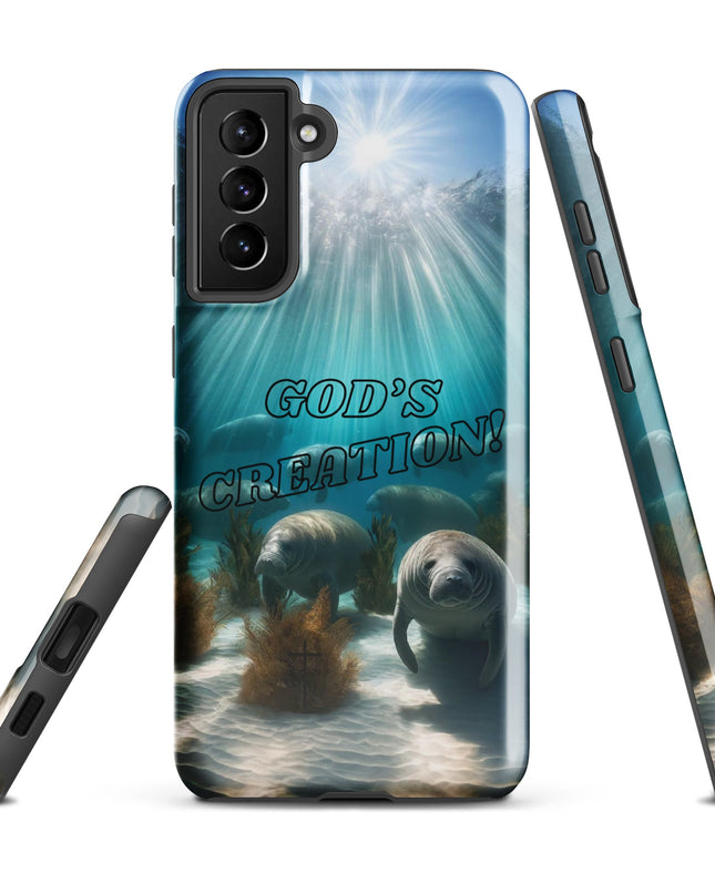 "God's Creation" Samsung Case - Durable Christian-Themed Protection - TEXT OF TRUTH3902615_16985