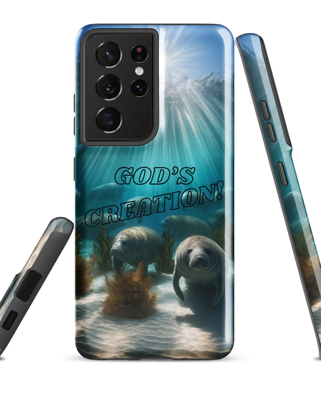 "God's Creation" Samsung Case - Durable Christian-Themed Protection - TEXT OF TRUTH3902615_16987