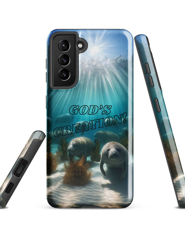 "God's Creation" Samsung Case - Durable Christian-Themed Protection - TEXT OF TRUTH3902615_16989