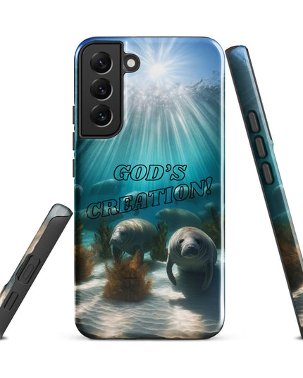 "God's Creation" Samsung Case - Durable Christian-Themed Protection - TEXT OF TRUTH3902615_16991