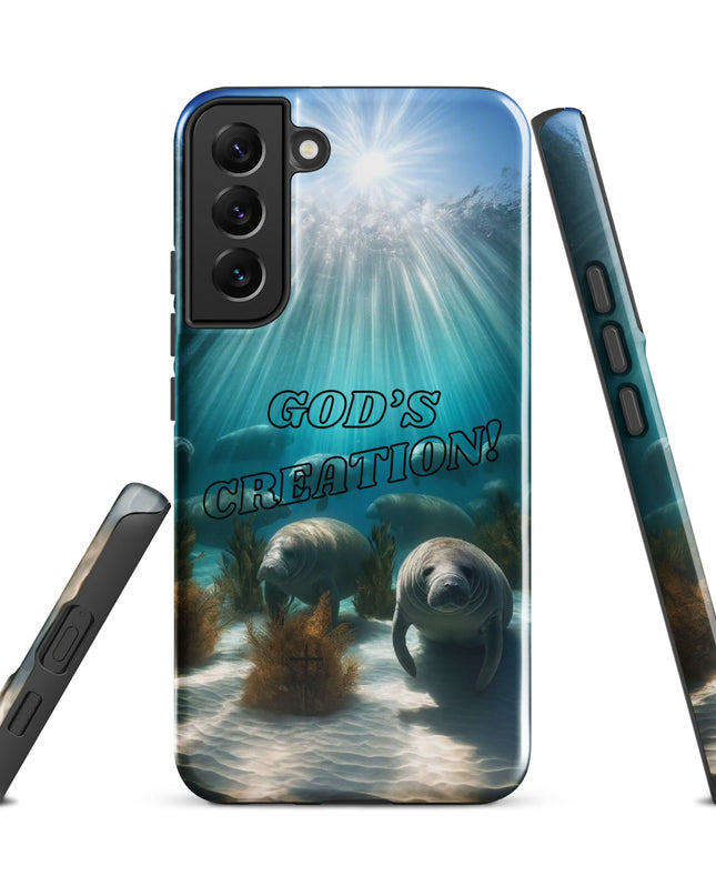 "God's Creation" Samsung Case - Durable Christian-Themed Protection - TEXT OF TRUTH3902615_16991