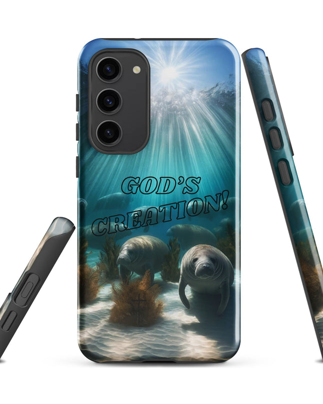 "God's Creation" Samsung Case - Durable Christian-Themed Protection - TEXT OF TRUTH3902615_16997