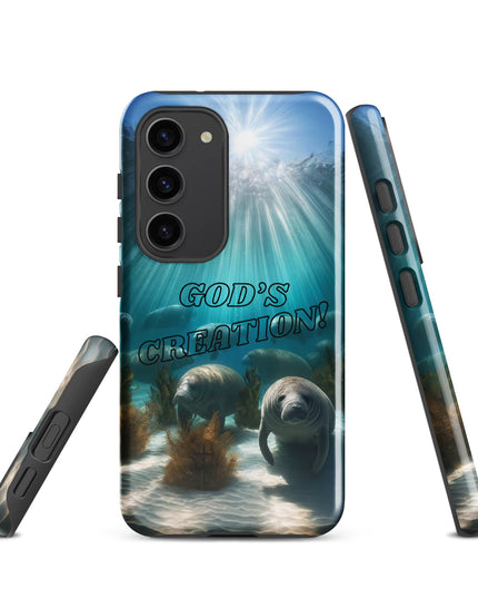 "God's Creation" Samsung Case - Durable Christian-Themed Protection - TEXT OF TRUTH3902615_17001