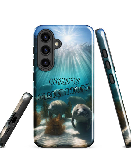 "God's Creation" Samsung Case - Durable Christian-Themed Protection - TEXT OF TRUTH3902615_18743