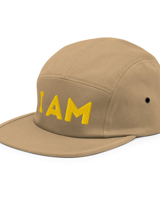 "I Am" Yellow Lettering - Christian Low Profile Cap - TEXT OF TRUTH ™7126177_4625