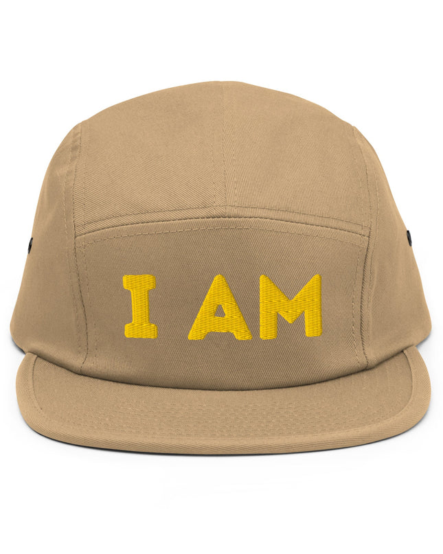 "I Am" Yellow Lettering - Christian Low Profile Cap - TEXT OF TRUTH ™7126177_4625