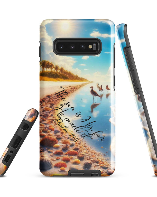 Nautical Psalm 95:5 Samsung Case - Durable Ocean-Inspired Protection for Galaxy Users - TEXT OF TRUTH5711231_16969