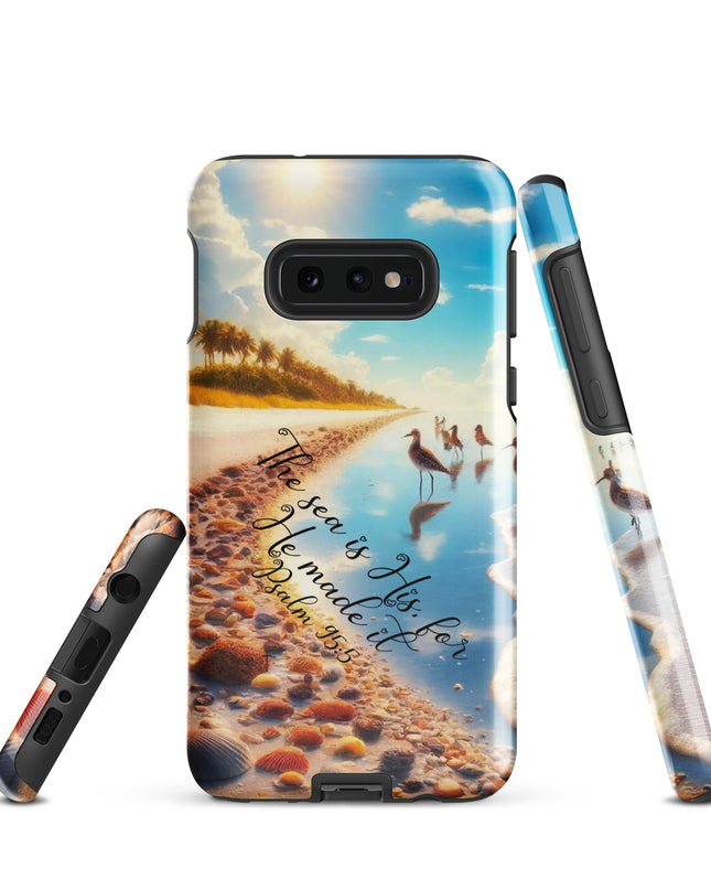 Nautical Psalm 95:5 Samsung Case - Durable Ocean-Inspired Protection for Galaxy Users - TEXT OF TRUTH5711231_16973