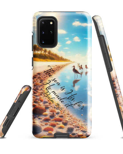 Nautical Psalm 95:5 Samsung Case - Durable Ocean-Inspired Protection for Galaxy Users - TEXT OF TRUTH5711231_16977