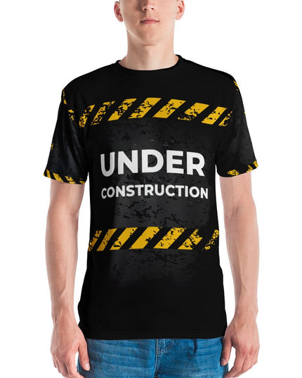 Redeemed & Rebuilt – Men's Christian Construction Theme Shirt - TEXT OF TRUTH ™4648111_8850