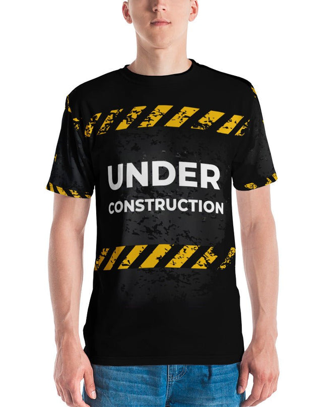 Redeemed & Rebuilt – Men's Christian Construction Theme Shirt - TEXT OF TRUTH ™4648111_8850