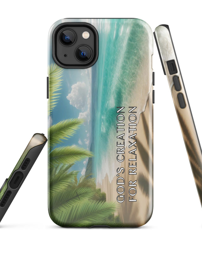 Relaxation Tough Case for iPhone® - TEXT OF TRUTH7793228_16128