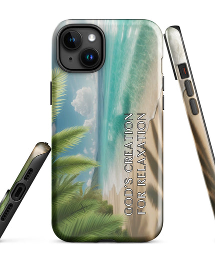 Relaxation Tough Case for iPhone® - TEXT OF TRUTH7793228_17716