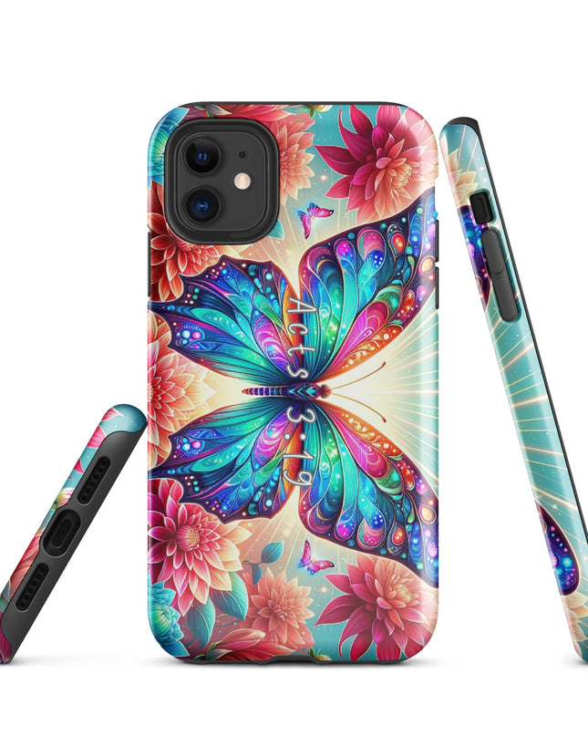 "Renewal Butterfly Case" for iPhone - Acts 3:19 Inspired Design - TEXT OF TRUTH1780893_15381