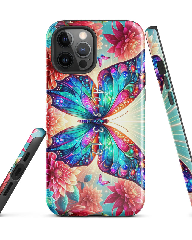 "Renewal Butterfly Case" for iPhone - Acts 3:19 Inspired Design - TEXT OF TRUTH1780893_15387