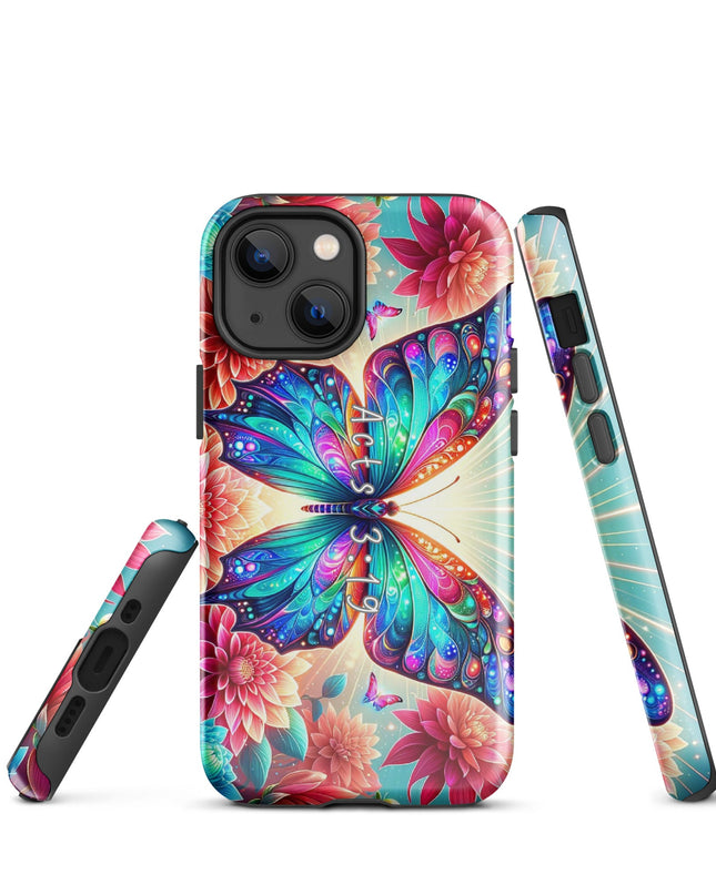 "Renewal Butterfly Case" for iPhone - Acts 3:19 Inspired Design - TEXT OF TRUTH1780893_15389