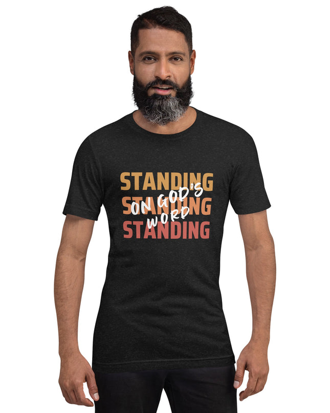 Rooted in Faith: Men's Tee - Standing Firmly on God's Word - TEXT OF TRUTH ™1016492_9575